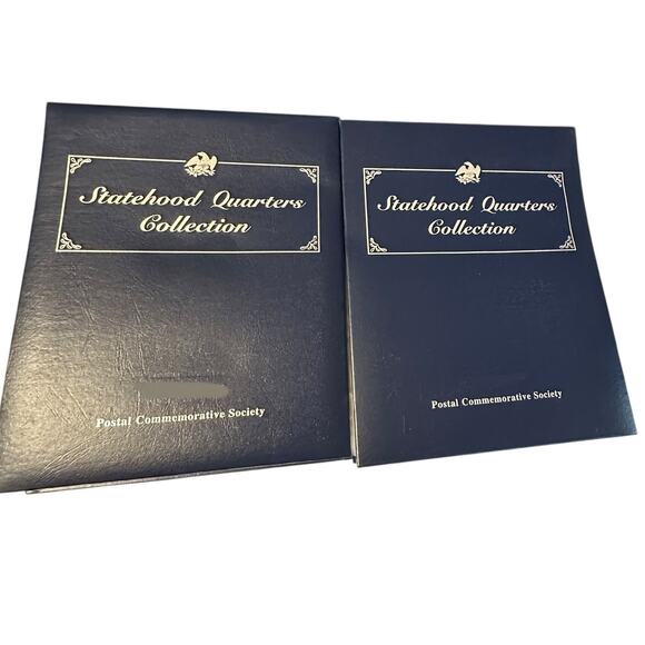 Postal Commemorative Society Statehood Quarters Collection I & II DC Territories - Picture 1 of 4